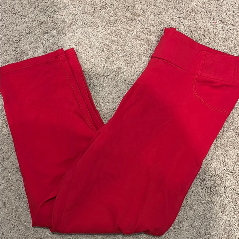 Chic Soul Vibrant Red Pants